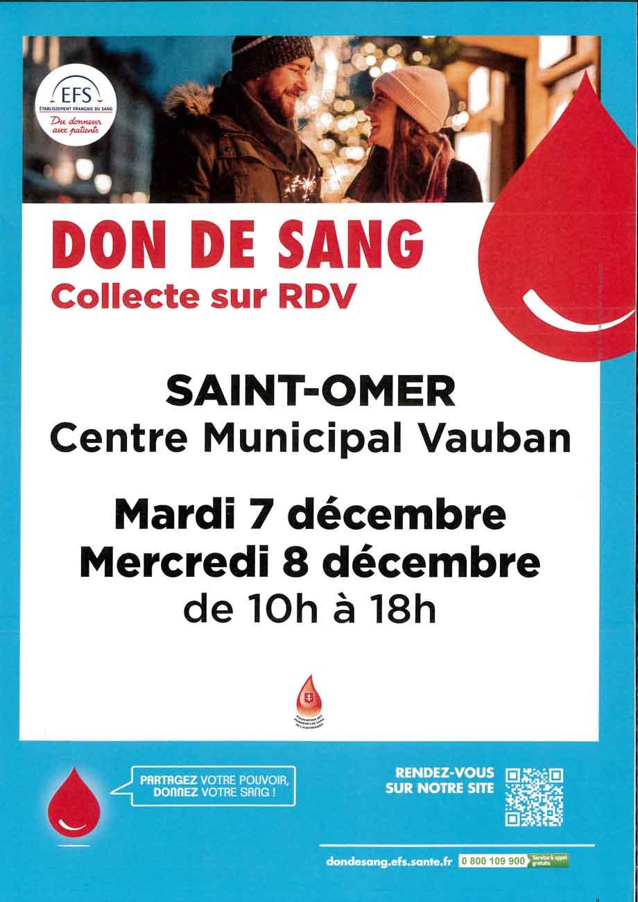 Affiche don du sang 1