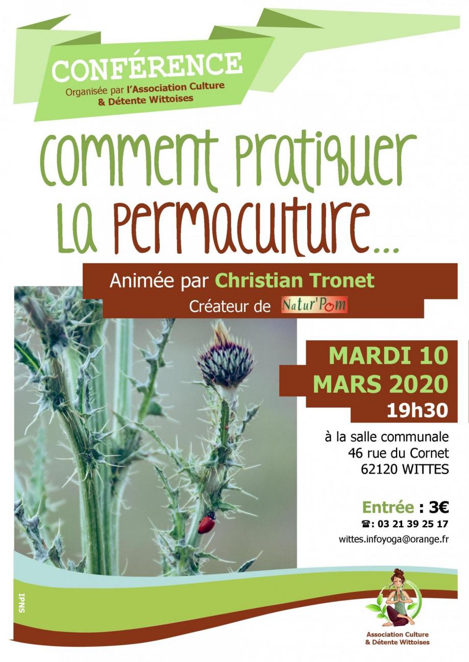 Affiche la permaculture 2020