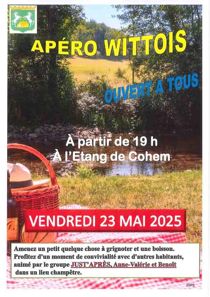 Apero wittois le 23 mai