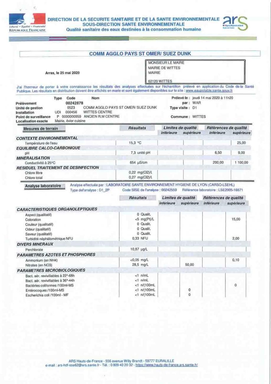 Ars qualite de l eau 1