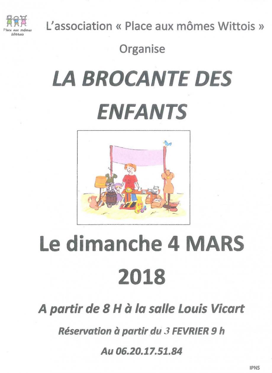 La brocante des enfants