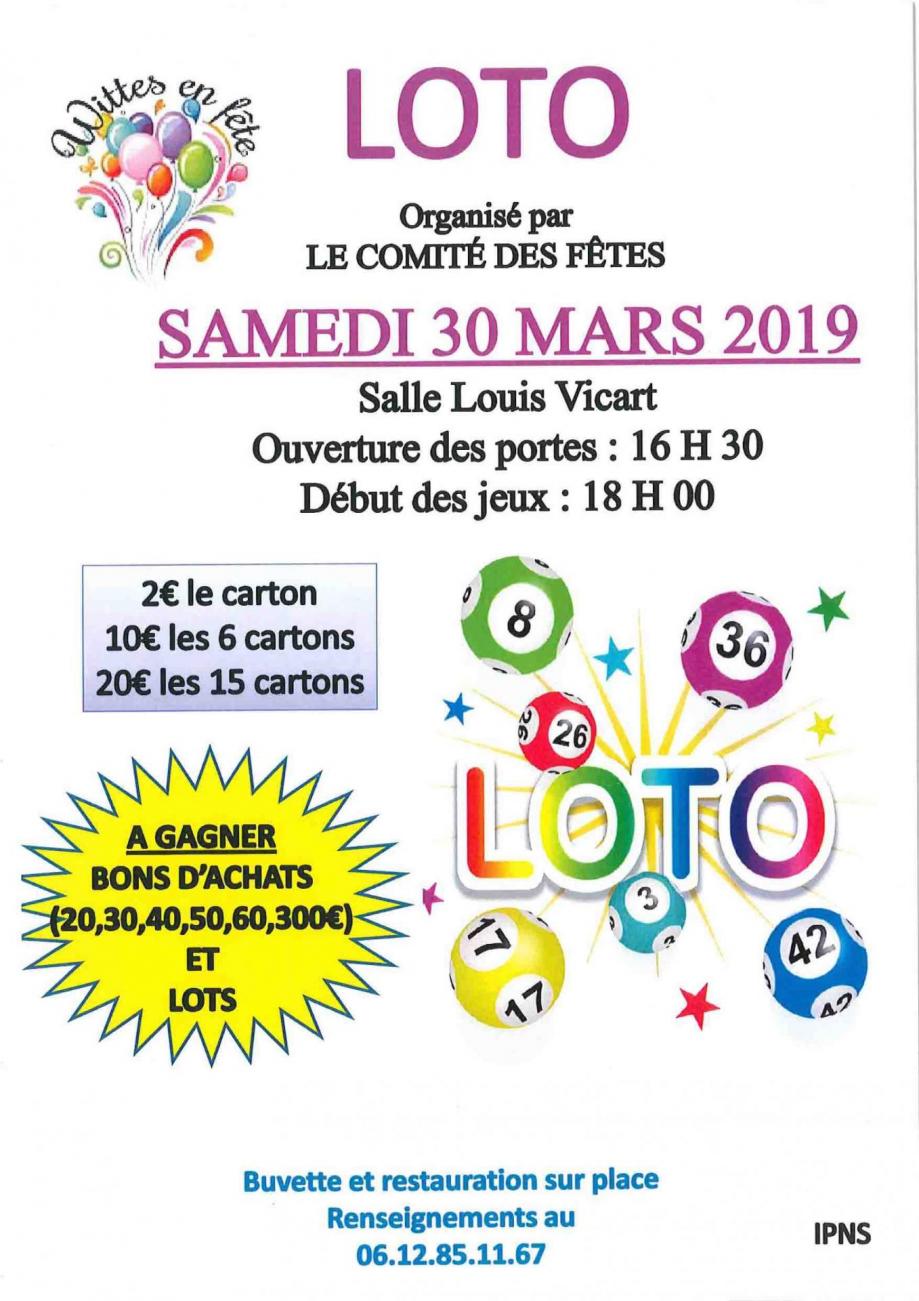 Loto du comite des fetes