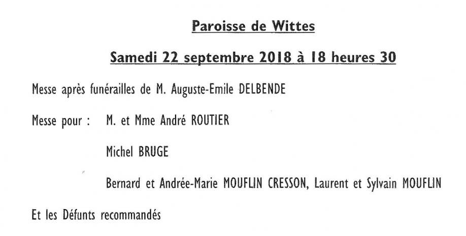 Paroisse de wittes