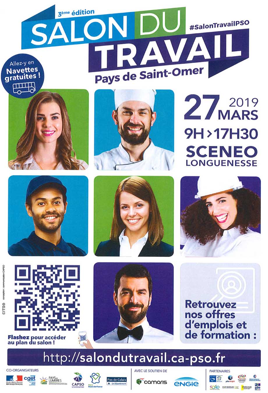 Salon du travail le 27 mars sceneo